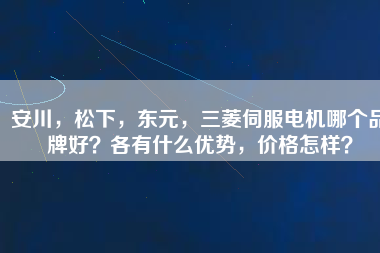 安川，松下，東元，三菱伺服電機哪個品牌好？各有什么優(yōu)勢，價格怎樣？
